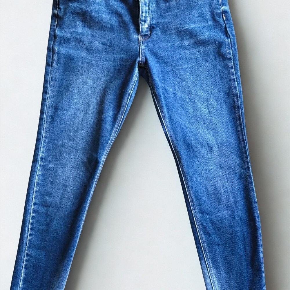 KanCan Women's Skinny Midrise Jeans in Deep Blue